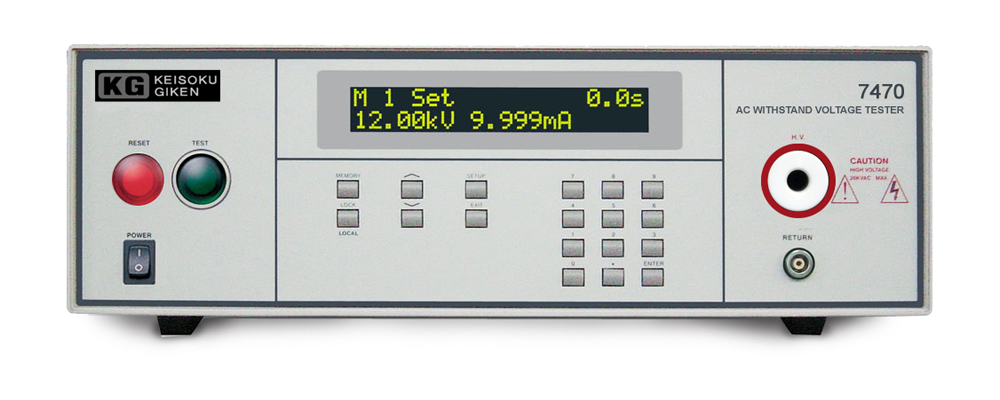 旧型名】7470シリーズ - 超高電圧耐電圧試験器 - 計測技術研究所