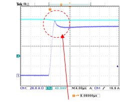 オーバーシュート電流　従来回路方式