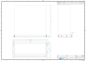 4CHフレーム用JISラックマウントキット外観図PDF