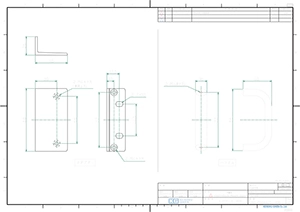 ラックマウントキット EIA（2U）外観図PDF