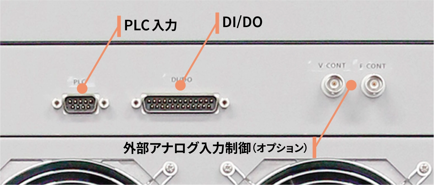 外部制御インターフェース