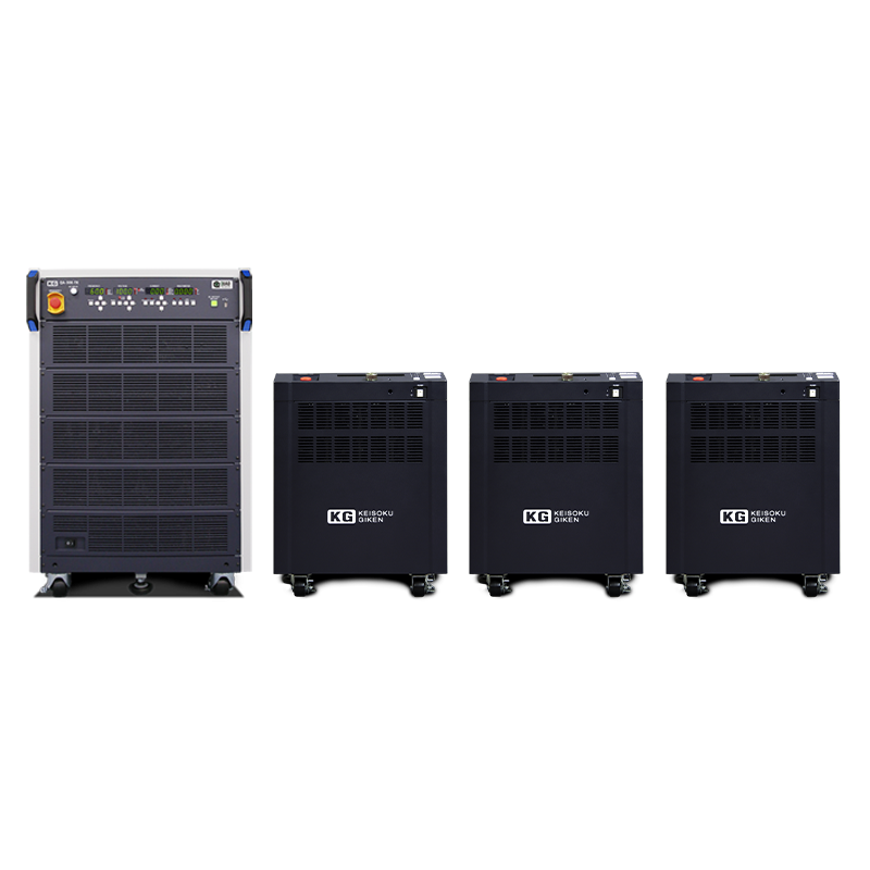 再エネ／発電／蓄電系統模擬負荷システム（模擬負荷：電力回生型）
