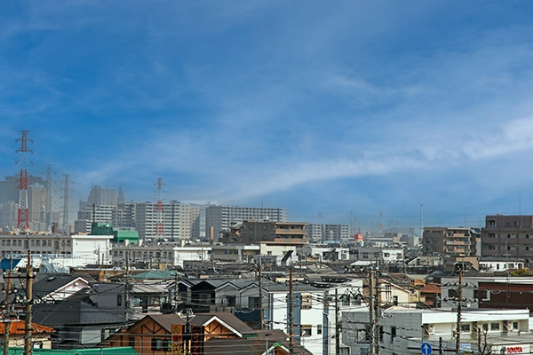 周辺風景　川崎駅方面