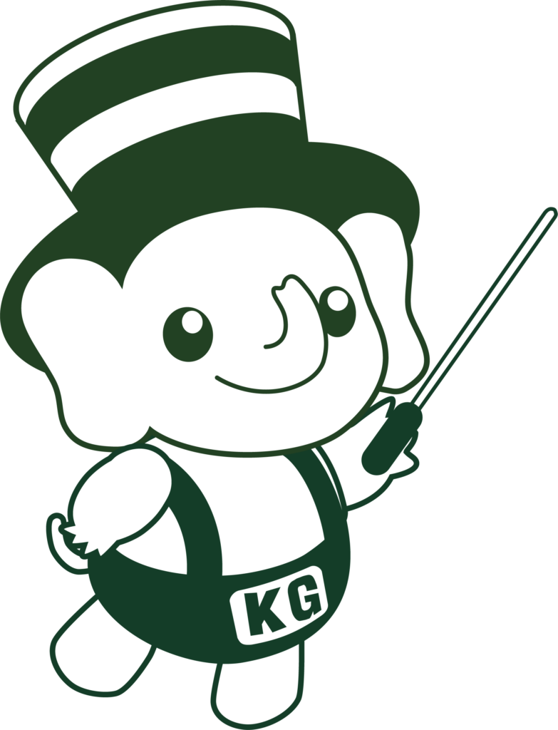 テスますくん右指し