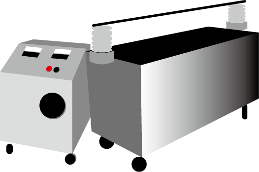 絶縁耐電圧試験器 従来品