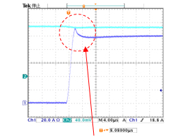 オーバーシュート電流が発生