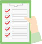 試験チェックイメージ