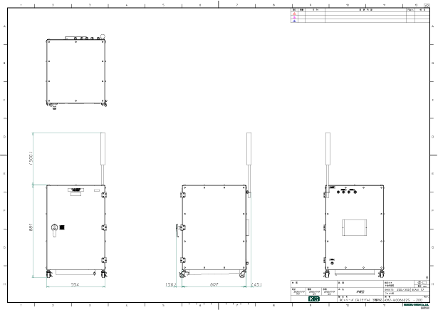 AJ・DJモデル水槽治具外観図PDF